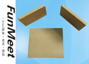 Wholesale 5.4G/CM3 DENSITY ZIRCONIA BRICKS PLATE / GASKET TYPE FOR METAL SINTERING from china suppliers