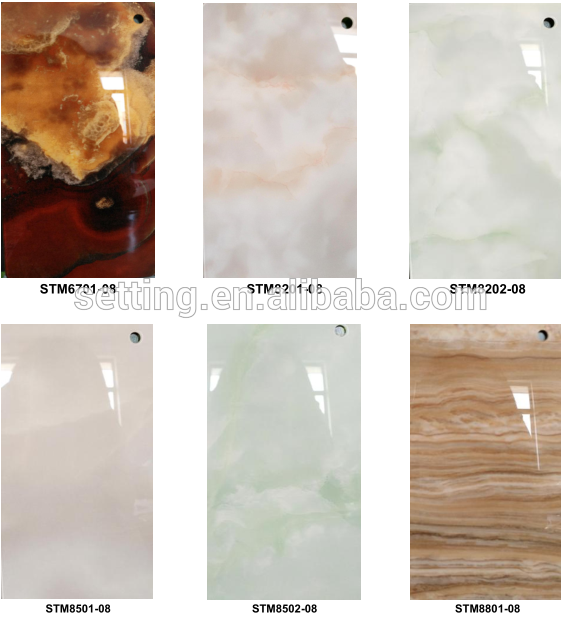 Marble Wood Grain MDF Sheets