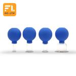 2 Pcs Silicone Massage Cupping Anti Cellulite Set Facial Vacuum Suction Cups