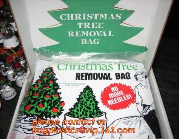 Promotion large removal waterproof Christmas artificial decorated tree bag,10 Ft