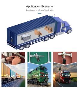 Wholesale Container Cargo GPS Tracking Padlock Nylon Housing IP65 GPS Electronic Seal from china suppliers