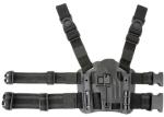 Black Color Paintball Gun Glock With Platform For Shooting Competitions CS Game