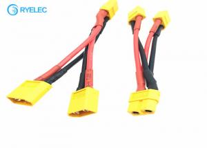 China DJI Phantom Quadcopter Battery Gimbal Parallel Cable XT60 Connector 1 Female To 2 Male on sale
