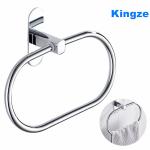 Simple Style Bathroom Hardware Accessories Bath Towel Ring Holder Household