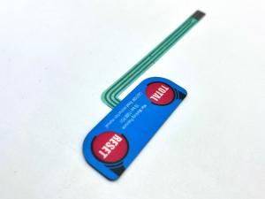 Wholesale Tactile Rasied Standard Membrane Switch With Nicomatic Female Connector from china suppliers