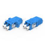 SM MM Fiber Optic Adapter Single Duplex Quad Low Loss LC Fiber Adapter