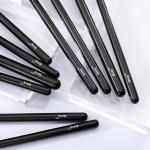 Jessup Black 12pcs Essential Eye Makeup Brush Set Private Label Makeup Line