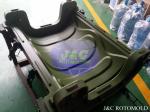 High Accuracy Roto Moulder Telfon Coating For Children's Playground Equipments