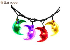 Wholesale Moon Fairy Solar Christmas Tree String Lights , Color Changing LED Christmas Lights 6M 30 LEDs from china suppliers