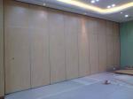 Melamine Board Gym Acoustic Partition Wall / Ballroom Soundproof Folding Walls