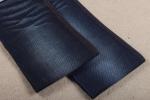 9.4 oz Cotton Spandex Slub Indigo Embossed Stretchy Denim Fabric