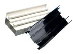 Customized Frame Colors Powder Coated Aluminium Extrusions For Glass Casement