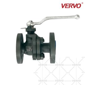 Wholesale 150LB 2 piece Ball Valve A105 Forged Steel Flange Ball Valve Two-Piece Integrated Plate-Type Soft Seal Full Size from china suppliers