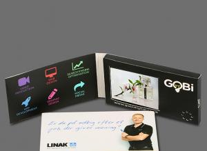 Wholesale Super Definition LCD Video Greeting Cards Printable Design With MP3 / MP4 Player from china suppliers