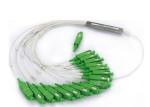 1x16 Mini Steel Tube Plc Splitter, Fiber Optic Cable Splitter G6527A1, 1M