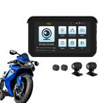 Car Make Motorcycle GPS Navigator 5 Inch Screen Recorder with Tire Pressure