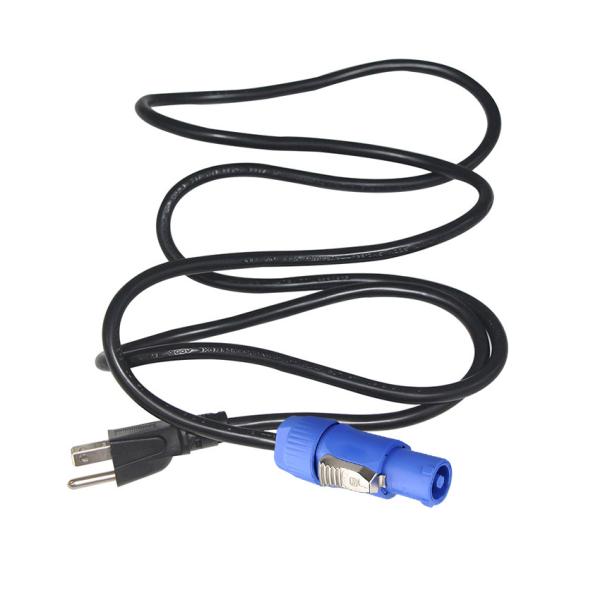 NEMA 5-15P to NAC3FCA 10A/15A American Power Cable AC 14AWG NEMA5-15P to