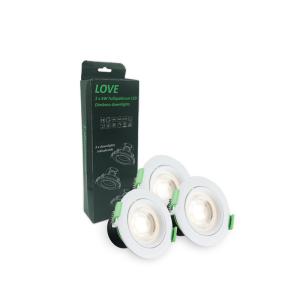 Wholesale 5.5W 3000K Dimmable Recessed LED Downlight , SMD LED Panel Downlight from china suppliers
