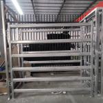 50*50*1.6mm Cattle Crush Head Hot Dip Galvanized Steel Tube