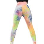Butt Lift Womens Patterned Leggings Tie Dye Quick Dry Tummy Control