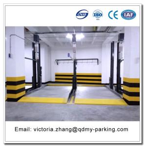 Wholesale Double Car Stackers 2 Car Simple Parking Lift Undergroud Stacker Two Post Parking Lift from china suppliers