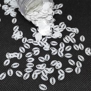 Wholesale Create a Stunning National Football League Display with 6mm Bulk Glitter in Rugby Shape from china suppliers