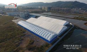 Wholesale Double layer pvc cover snow resistance outdoor warehouse tent with ABS sidewall from china suppliers