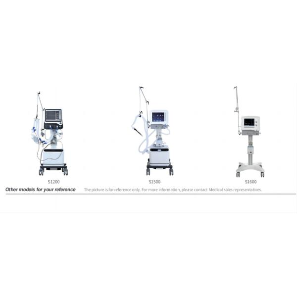 Emergency Department ICU Oxygen Machine Nurse Ventilator S1200