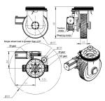 ZL-490 ZHLUN Heavy Duty AGV Drive Wheel 2T Brushless motor With Controller