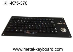 China Compact Silicone Backlit Industrial Keyboard With Trackball 75 Keys 5.0VDC on sale