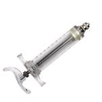 Vaccine Plastic Reusable Syringe 100ml Sheep Injection Gun Livestock