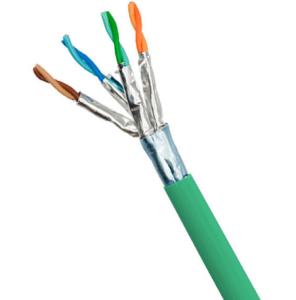 Wholesale Green LSZH Jacketed FFTP CAT6A Cable 23AWG For Dedicated To Data Centers from china suppliers