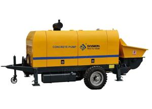Wholesale 50m3/H Hydraulic Concrete Pump / Stationary Concrete Pump Diesel Engine Type from china suppliers