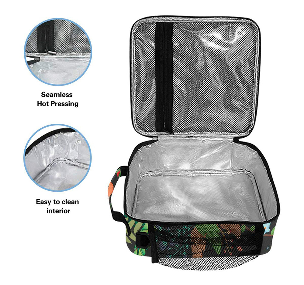 Cute Sloth Insulated Lunch Cooler Bags For Girls