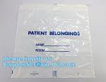 100% LDPE Biohazardous Waste Bag Resist Tears with PP drawstring, biohazard
