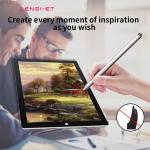 Active Black White Stylus Pen Long Working Time Palm Rejection