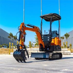 Wholesale CE EURO5 Engine Hightop Mini Excavator HT10G Compact Mini Digger 360 Rotate from china suppliers