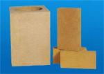 Insulating Heat Resistant Refractory Fire Bricks , Zirconia Bricks Zro2 65%