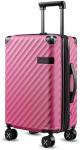 Carry On Luggage 22x14x9 Airline Approved - 35L Polycarbonate Expandable Hard