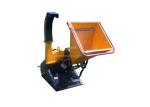 Heavy Duty 4 Inch Chipper Shredder , 3pt Wood Chipper With 2 Hydraulic Motors