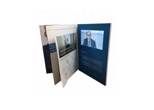 Wholesale 350g Coated Paper LCD Video Folder 4.3 Inch Automatic Video Play from china suppliers