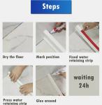 20-90 Shore A Hardness Sealing Strip for Bathroom Shower Room and Toilet Water
