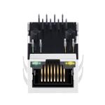 RJ45 Single Port MIC24011-0101 Cross LPJ0012GDNL 10/100Base-TX
