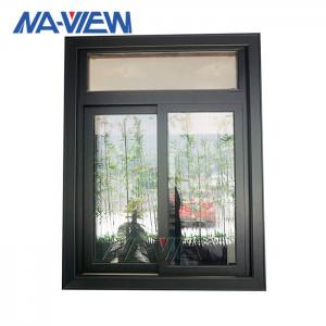 Wholesale Guangdong NAVIEW Simple Window Grill Design And Exterior Aluminum Sliding Window Cost from china suppliers
