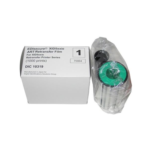 XID8300 Card Printer Color Ribbon DIC10216 Film 1000 Prints/roll XID580ie
