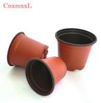 3% UV Resistant 120mm Top Dia 1L Plastic Plant Pots Thick Enough