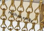 12x24mm Aluminum Metal Mesh Chain Curtain With Anodized Treatment