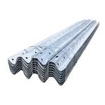 Highway Traffic Barrier W Beam Guardrail Made of Galvanized Steel Material for
