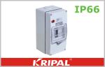 White 3 Pole MCB IP66 Outdoor Junction Box for Mini Circuit Breaker