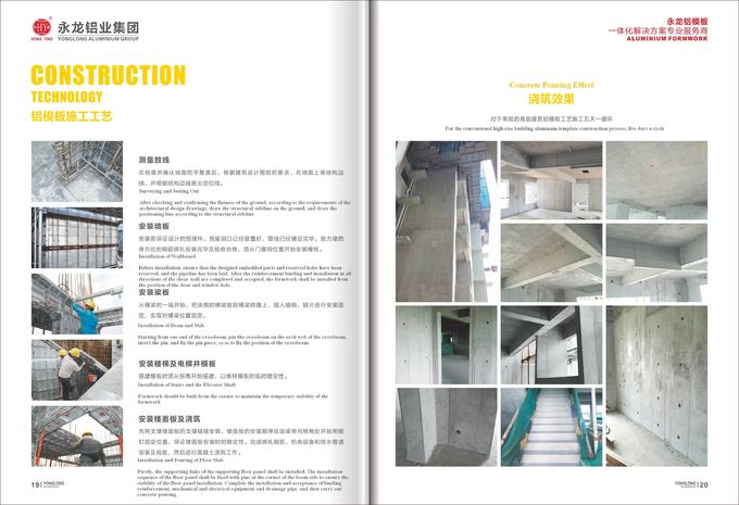 Large Quantity Aluminium Industrial Profile Aluminum Formwork Set For Building Project Low Price 4